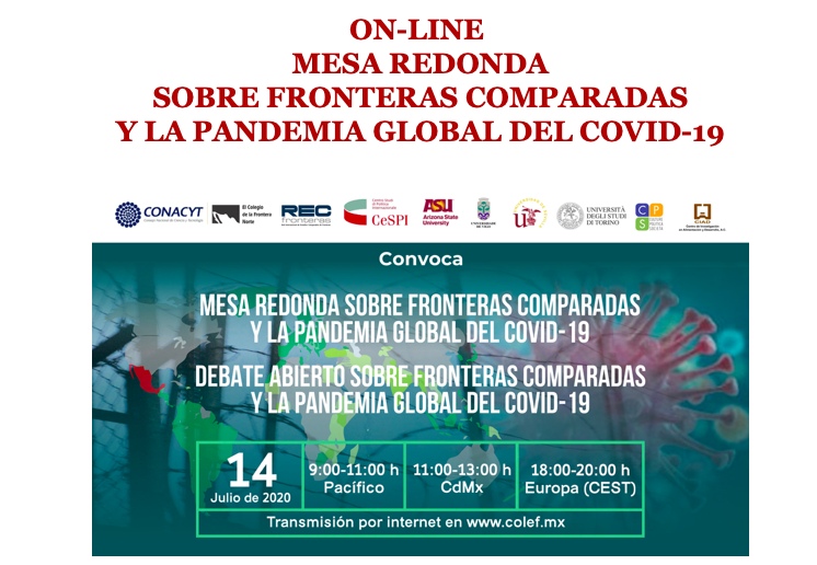 Mesa redonda  sobre fronteras comparadas  y la pandemia global del COVID-19